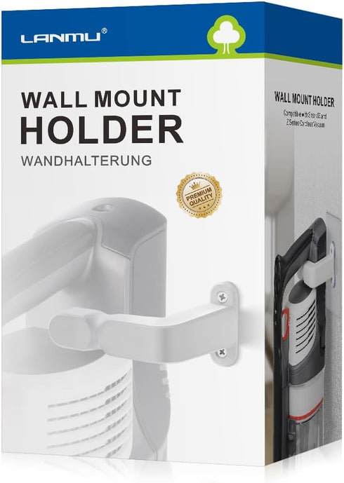 LANMU Wall Mount Holder Compatible with IX141 IZ562H IZ682H IZ361H IZ462H IZ163H IZ363HT IZ483H Pet Cordless Stick Vacuum, Ultracyclone CH951 CH90...