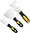 3Pcs Putty Knife, 2" 4" Spackle Knife Set Stainless Steel 15-in-1 Painters Scraper Wallpaper Scraper Tool for Repairing Drywall, Removing Wallpape...