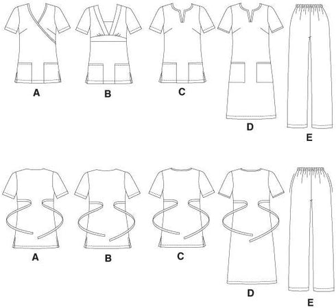 McCall's Patterns M5895 Misses'/Women's Tops, Dress and Pants, Size B5 (8-10-12-14-16)...