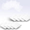 iKyce 400 Sheets Transparent Sticky Notes? 3 x 3 inch Clear Self-Sticky Annotation, Waterproof Translucent White Memo Pad, See Through Office & Sc...