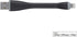 Monoprice Short Length Apple MFi Certified Lightning to USB Charge & Sync Cable - 0.4 Feet (4.25in) Black Compatible With iPhone X 8 8 Plus 7 7 Pl...