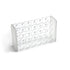 Othmro 1Pcs Test Tube Rack Holder, 14mm 24Well Centrifuge Tube Holder, Rectangular Plastic Stand Bracket Rack Test Tube Rack for Labortory Holder ...