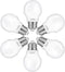 40W Equivalent Light Bulb,4W Led Bulbs 5000K Daylight,A15 LED Lights E26 base,Ceiling Fan Light Bulb,120V 40w Appliance Bulb,Non-Dimmable,6 Pack...