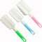 Honbay Pack of 3 Bottle Brushes, Dismountable Long Handle Bottle Cleaning Sponge, Baby Bottle Cleaner Brush, Nipple Brush, Glass Jar Mug Kitchen W...