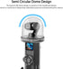 Mugast Camera Waterproof Case, Double Connector Drop Resistant Diving Cover 60M Waterproof Shell Case for Osmo Pocket......