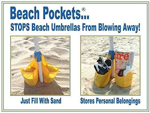 BEACH POCKETS UMBRELLA ANCHOR...