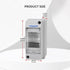 2 Way Circuit Breaker MCB Distribution Protection Box with DIN Rail, IP65 Waterproof,for Indoor and Outdoor...
