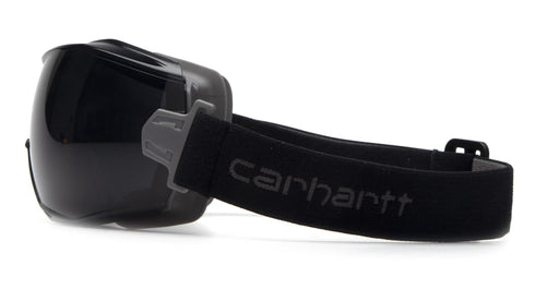 Carhartt Safety Goggle Kit With Clear And Gray Interchangeable Anti Fog Lens ANSI Rated...