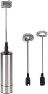 Electric Stirrer, Frother, Stainless Steel Coffee Stirrer Mixer Blender Electric Egg Beater Milk Frother Frother Wand Milk Frother Handheld Home K...