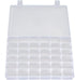Adjustable 36 Compartment Slot Clear Plastic Storage Craft Box Organizer Container Case Tool for Jewellery Hair and Make Up Comestic Accessories...