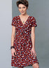 McCall's Patterns Misses Pleated Dresses with Optional Front-Tie...
