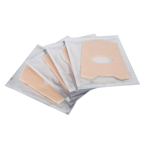 Yinhing Outdoor Gel Mask,4pcs Cooling Patch with Earloops Disposable Sun Protection Face Hydrogel Mask Skincare Half Cover Mask for Outdoor Use...