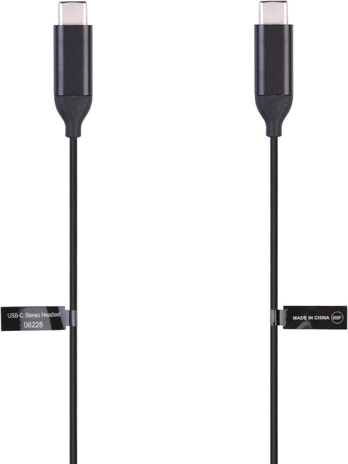 AT&T USB-C Corded Earbuds with Mic and Music Controls for iPhone 15, iPad, Google Pixel, Samsung Galaxy (Black, 47 in)...
