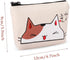 iSuperb Pack of 4 Canvas Coin Purse Change Cash Bag Zipper Small Purse Wallets...
