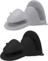 4PCS Silicone Oven Mitts, Thicken Mini Oven Mitts Silicone Heat Resistant, Silicone Oven Gloves for Kitchen, Pinch Mitts Potholder for Kitchen Coo...