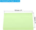 PATIKIL 4 x 3 Inch Sticky Notes, 6 Pack Self-Stick Note Pads Bright Color 100 Sheets/Pad Adhesive Memo Post for Home Office Business, Green...