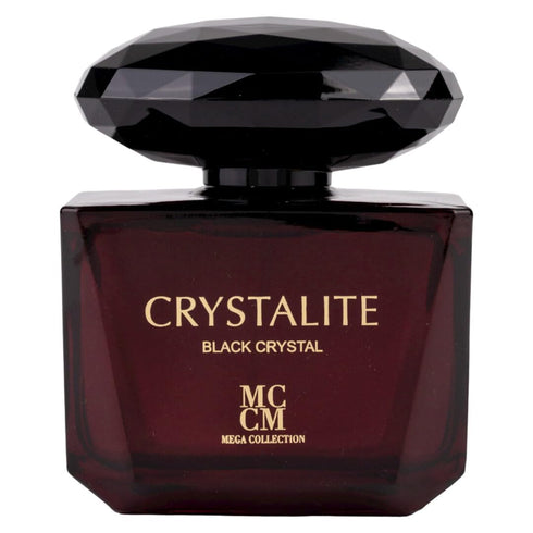 Ard Al Zaafaran. Mega Collection Crystalite Black Crystal Eau De Parfum Spray for Women, 3.4 Ounce...