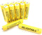 AAA Size NiCd AAA 600mAh 1.2V Rechargeable Batteries for Solar Lamp Solar Light (12-PCS AAA 600mAh Yellow)...