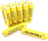 AAA Size NiCd AAA 600mAh 1.2V Rechargeable Batteries for Solar Lamp Solar Light (12-PCS AAA 600mAh Yellow)...