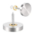 uxcell Mirror Screws Decorative Caps Cover Nails Brushed Stainless Steel 25mm 4pcs...
