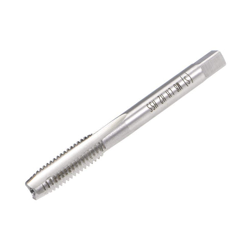 uxcell Metric Machine Tap Left M8 Thread 1.25 Pitch H2 3 Flutes High Speed Steel...