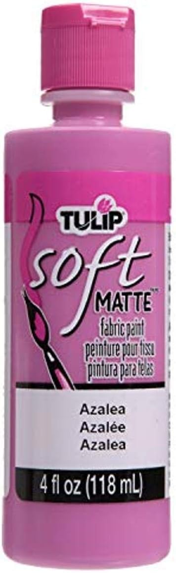 Tulip 26547 Soft Fabric Paint 4oz Matte Azalea...