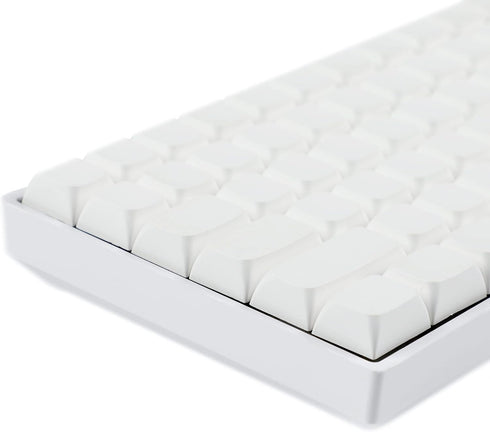 YMDK 124 Key White Blank ZDA XDA V2 Keycaps PBT Keycap for MX Keyboard 104 87 61 Melody 96 KBD75 ID80 GK64 SP84...