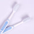 COOL & FRESH Silicone Bristles Toothbrush 2 Pack - Effective Manual Toothbrush...