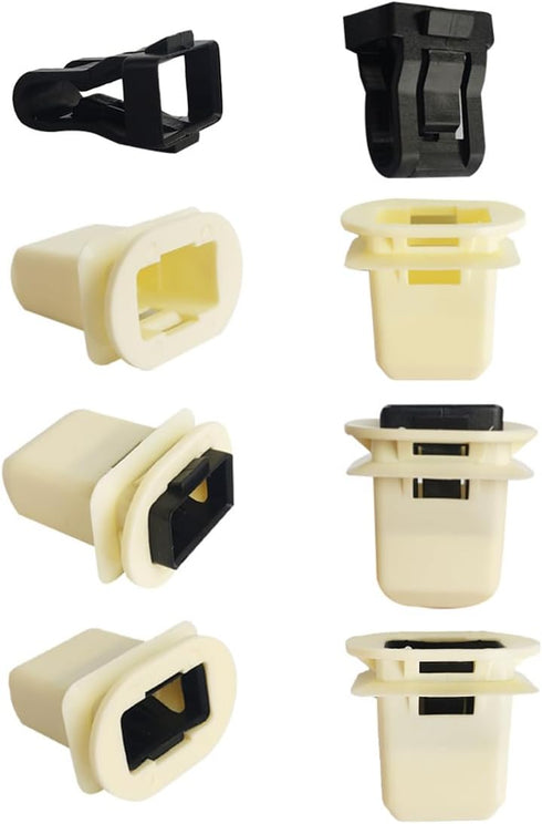 6 Set Rear Seat Clip?Cushion Clamp?Universal Automobile Rear Seat Fixing Buckle?Automobile Cushion Buckle?Suitable for Most Audi/Volkswagen/Buick/...