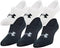 Under Armour Women's 6 Pack Essential Ultra Low Socks, Medium, Black/White...