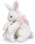 Bearington Some Bunny Loves You White Plush Stuffed Animal Bunny Rabbit, Adorable, Cuddly, Great Gift for Bunny Lovers of All Ages, Birthdays, Hol...