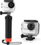 Waterproof Case&Floating Hand Grip Compatible with Insta360 GO 3, Protective Underwater Dive Housing Shell with Bracket Accessories for Insta360 G...