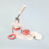 We R Memory Keepers Button Press Refill Pack Heart, includes Materiels for 9 Heart Buttons 58mm (27 pieces total) Create DIY Custom Buttons for Ba...