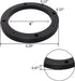 PENCK 4" Universal Black Speaker Spacers Plastic Spacer Rings Adaptor Ring Mounting Bracket for Auto Car 4pcs...