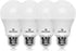 Great Eagle A19 LED Light Bulb, 9W (60W Equivalent), UL Listed, 2700K Warm White, dimmable, Standard Replacement (4 Pack)...