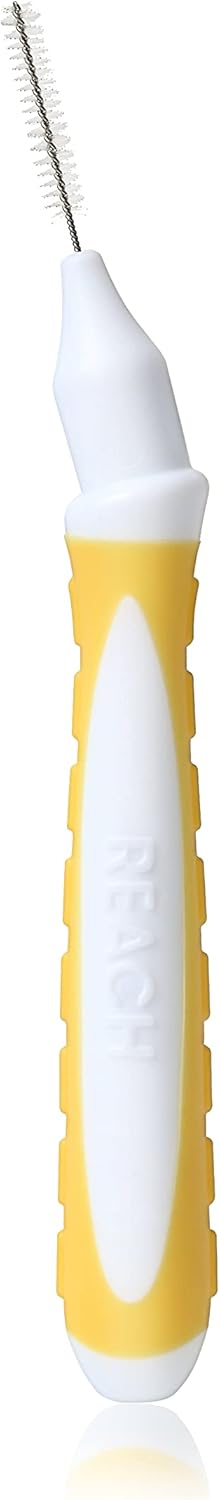 Reach Interdental Brush Cleaners, Extra Tight, 10 Count, Sensitive Gum Protection, Plaque Remover, Brushes Between Teeth & Braces, Dental Toothbru...