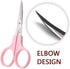 3 Pcs Small Embroidery Curved Scissors Cross Stitch Sewing Craft Small Tools DIY Scissors for Crafting, Sewing, Dressmaking, Cloth...
