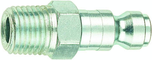 Tru-Flate 12-125 1/4" T Design x 1/4" MNPT Steel Plug...
