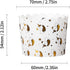 Party Hippo Cupcake Cups, 4.5 Oz 25 pcs Disposable Foil Muffin Liners, Gold Cupcake Baking Cups, Baking Cups (Unicorn)...