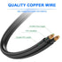 3.3FT Power Cord Replacement for Bose Companion 3, 5 Multimedia Speaker System, for Arris WiFi Router, Modem, Vizio Sound Bar System, Vizio E-M Se...