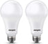 150 Watt LED Light Bulb, Super Bright A21 Daylight 5000K, Non-Dimmable, 2300lm, High Lumen Light Bulbs, UL Listed, 2-Pack...