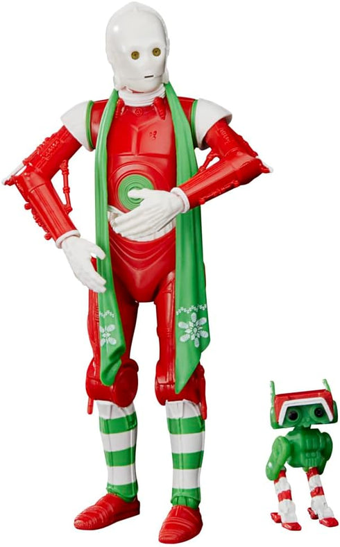Star Wars Black Series Holiday Protocol Droid Action Figure...