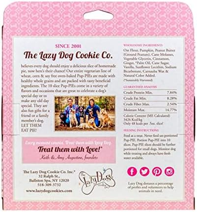 Lazy Dog I Ruff You Pup-Pie Treat...