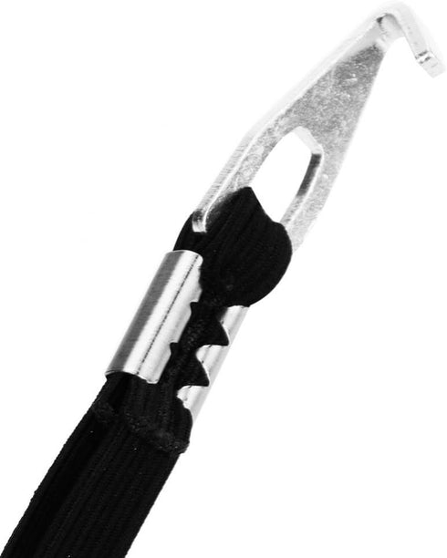 Bike Luggage Strap, Adjustable Elastic Bike Luggage Belts with Aluminum Alloy Hooks for Outdoor Hanging Tools (Black)...