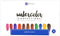 Prima Marketing Watercolor Confections ART PHILOSOPHY Confections Watercolour Pans Odyssey 12pk...