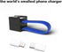 CACACOL Portable Magnetic AA/AAA Battery Phone Emergency Charger with MicroUSB-Lightning Adapter and MicroUSB-TypeC Adapter Suit for Cell Phone Sm...