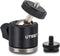 UTEBIT Mini Ball Head, Tripod Head with 1/4" hot Shoe, 360° Rotatable Ball Heads Camera Mount Adapter, Aluminium 20mm Ballhead Compatible with Tri...