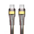 CY Cable USB-C Type C to USB-C Ultra Slim Flat Power USB2.0 Data 65W Fast Charge for Laptop Tablet Phone (200cm)...