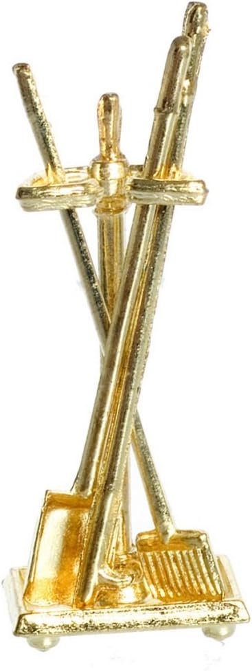 Dollhouse Miniature Fireplace Accessories, Set of 4 #IM66236...