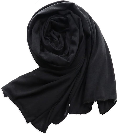vabovin Head Wraps for Black Women Stretch Jersey Knit Turban Headwrap Solid Color Headscarf Headband Shawl...